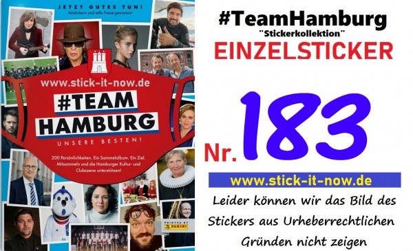 #TeamHamburg "Sticker" (2021) - Nr. 183