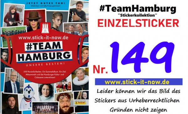 #TeamHamburg "Sticker" (2021) - Nr. 149 (Glitzer)