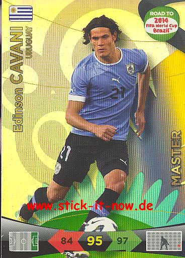 Panini Adrenalyn XL Road to WM 2014 - CAVANI - Master