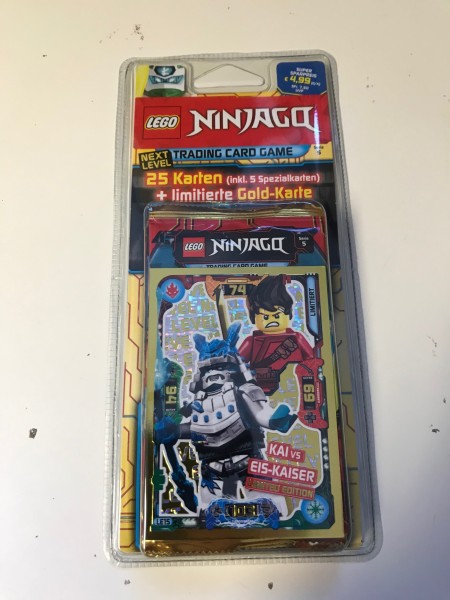 Lego Ninjago Trading Cards - SERIE 5 "Next Level" (2020) - Blister 1 (LE15)