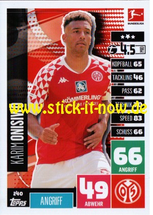 Topps Match Attax Bundesliga 2020/21 - Nr. 240