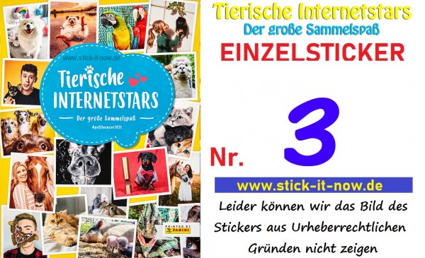 Tierische Internetstars (2021) - Nr. 3 (Glitzer)