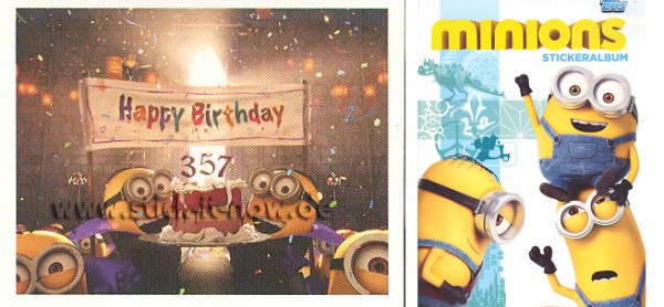 Minions Sticker (2015) - Nr. 52