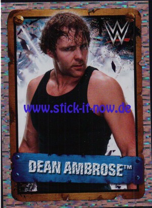 WWE "The Ultimate Collection" Sticker (2017) - Nr. 71 (GLITZER)