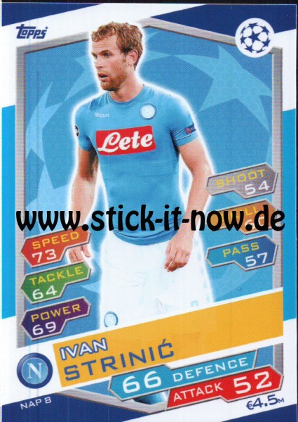 Match Attax Champions League 16/17 - Nr. NAP 8