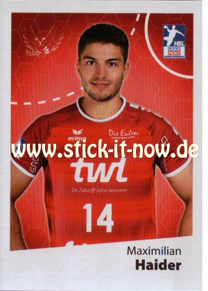 LIQUE MOLY Handball Bundesliga Sticker 19/20 - Nr. 43