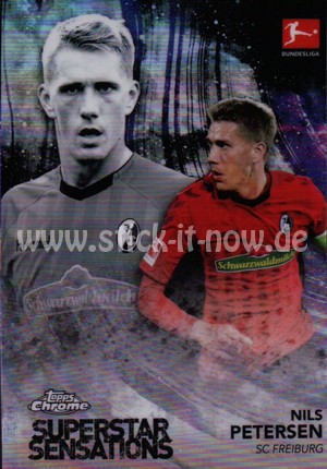 Bundesliga Chrome 18/19 - Nils Petersen - Nr. SS-NP (Superstar Sensations)