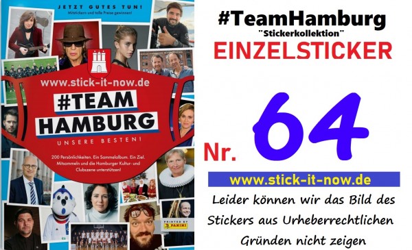 #TeamHamburg "Sticker" (2021) - Nr. 64