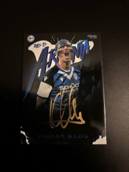 This is Arminia (2025) - On-Card Signature - Fabian Klos 021/180