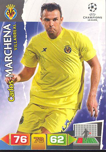 Carlos Marchena - Panini Adrenalyn XL CL 11/12 - FC Villarreal