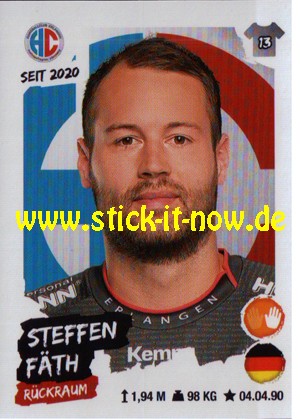 LIQUI MOLY Handball Bundesliga "Sticker" 20/21 - Nr. 228