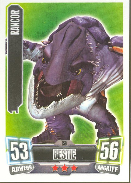 Force Attax - Serie II - Rancor - Bestie - Kreatur