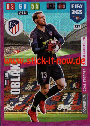 Panini FIFA 365 Adrenalyn XL (2020) - Nr. 337 (Power-Up)