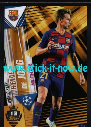 Topps Match Attax 101 (2020) - Nr. W13 (Stickerkarte S13)