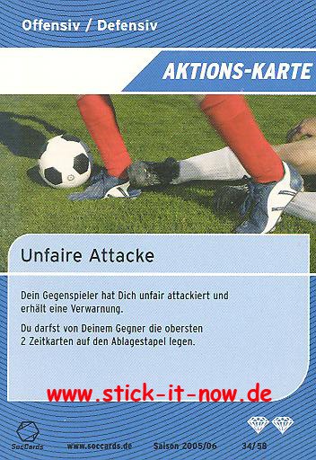 SocCards 05/06 - Aktions-Karte - Nr. 34/58