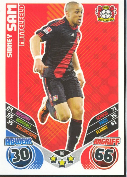 Sidney Sam - Match Attax 11/12