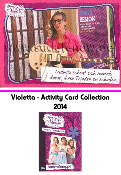 Disney Violetta - Activity Cards (2014) - Nr. 54