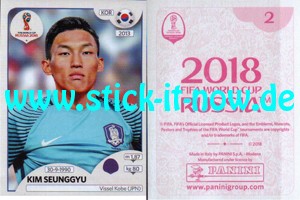 Panini WM 2018 Russland "Sticker" INT/Edition - Nr. 482
