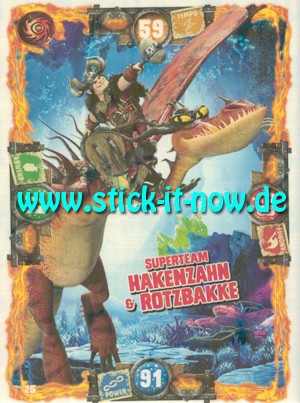 Drachenzähmen "Die geheime Welt" TC (2019) - Nr. 25 (Feuerkarte)