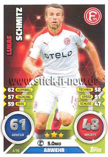 Topps Match Attax Bundesliga 16/17 - Nr. 416