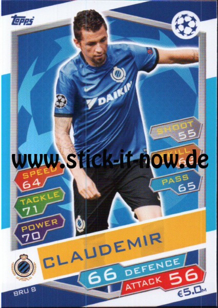 Match Attax Champions League 16/17 - Nr. BRU 8