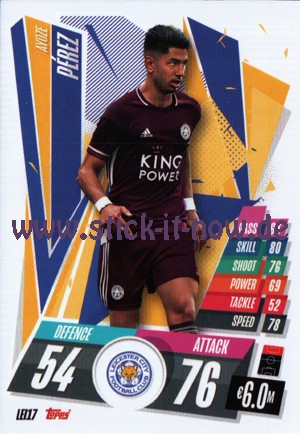 Match Attax Champions League 2020/21 - Nr. LEI 17