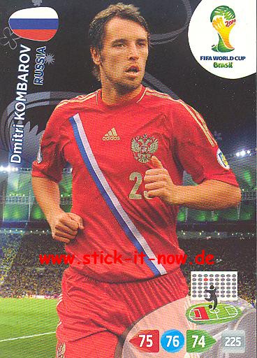 Panini Adrenalyn XL Brasil WM 2014 - Dmitri KOMBAROV