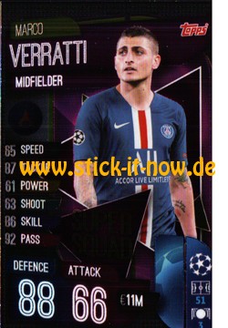 Match Attax Champions League 2019/20 - Nr. SS 7 (Super Squad)