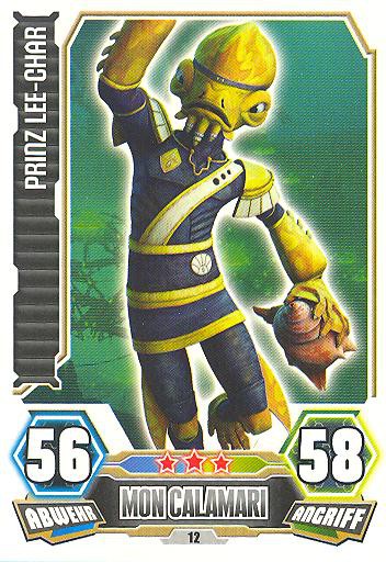 Force Attax - Serie 3 - Prinz Lee-Char - Nr. 12