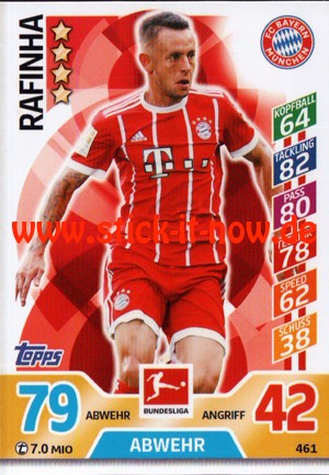 Topps Match Attax Bundesliga 17/18 EXTRA - Nr. 461