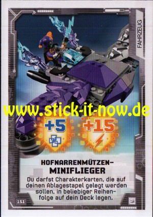 Lego Nexo Knights Trading Cards - Serie 2 (2017) - Nr. 151