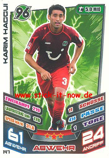 Match Attax 13/14 - Hannover 96 - Karim Haggui - Nr. 147