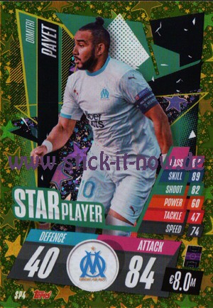 Match Attax Champions League 2020/21 - Nr. SP 4