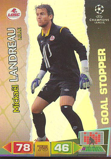 Mickael Landreau - Panini Adrenalyn XL CL 11/12 - Goal Stopper - LOSC Lille