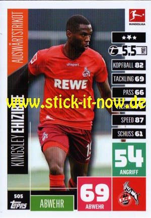 Topps Match Attax Bundesliga 2020/21 "Extra" - Nr. 505