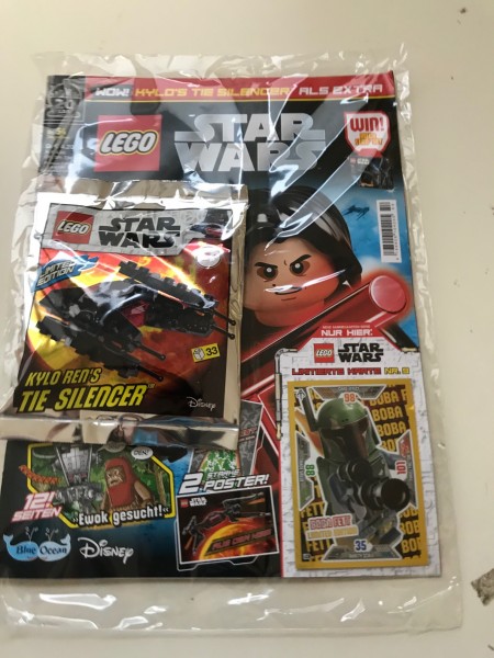 Lego Star Wars Magazin Nr. 54 (mit Lego Figur und LE 9 )