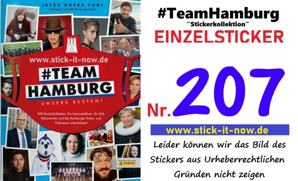 #TeamHamburg "Sticker" (2021) - Nr. 207