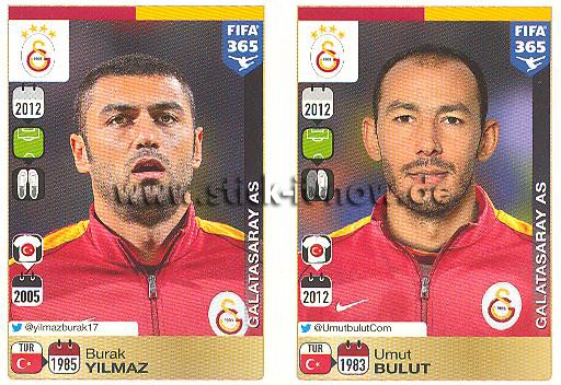 Panini FIFA 365 Sticker - Nr. 789 - 790