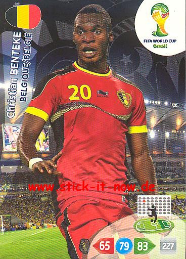 Panini Adrenalyn XL Brasil WM 2014 - Christian BENTEKE