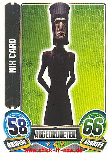 Force Attax - Star Wars - Clone Wars - Serie 5 - Nix Card - Nr. 68
