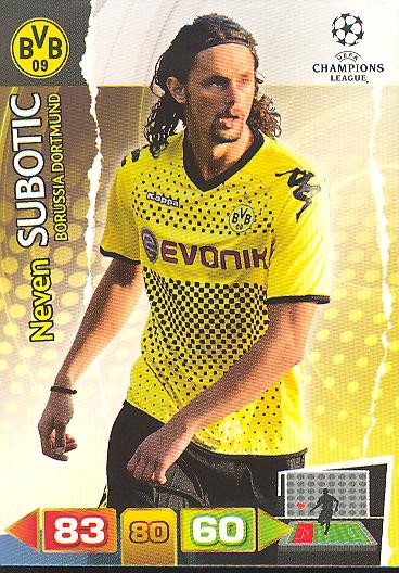 Neven Subotic - Panini Adrenalyn XL CL 11/12 - Bor. Dortmund