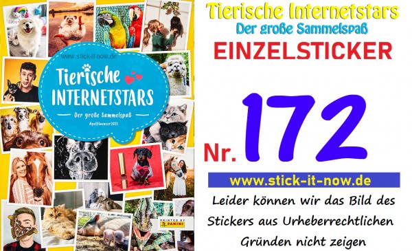 Tierische Internetstars (2021) - Nr. 172 (Glitzer)