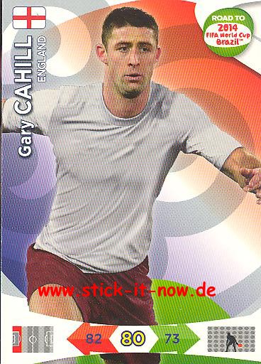 Panini Adrenalyn XL Road to WM 2014 - Gary CAHILL