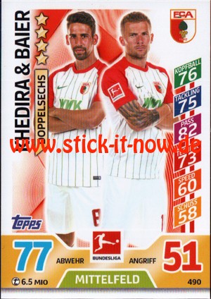 Topps Match Attax Bundesliga 17/18 EXTRA - Nr. 490