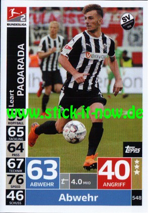 Topps Match Attax Bundesliga 18/19 "Action" - Nr. 548