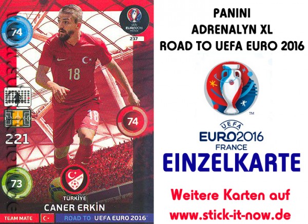 Adrenalyn XL - Road to UEFA Euro 2016 France - Nr. 237
