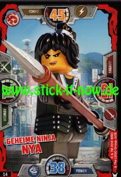 Lego Ninjago Trading Cards - SERIE 3 (2018) - Nr. 14