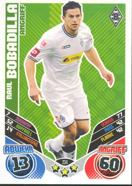 Raul Bobadilla - Match Attax 11/12