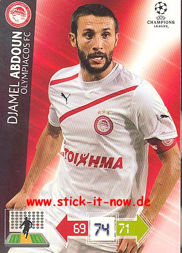 Panini Adrenalyn XL CL 12/13 - Olympiakos Piräus - Djamel Abdoun