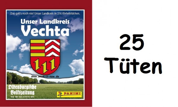 Unser Landkreis Vechta - 25 Stickertüten